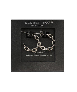 Small Chain Hoops