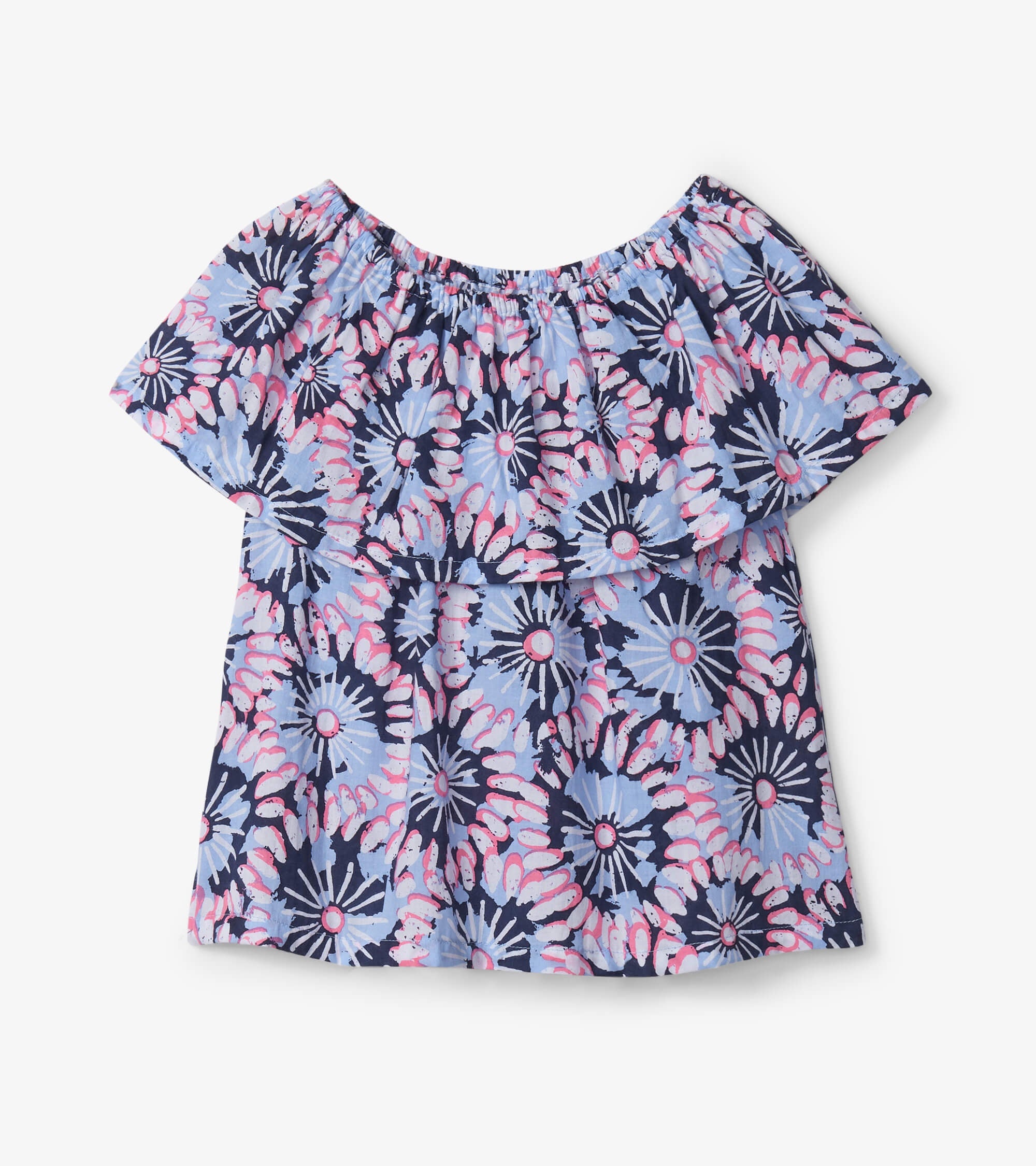Hatley Sundial Mandela Flounce Top