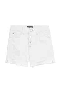 DL1961 Lucy White High Rise Shorts