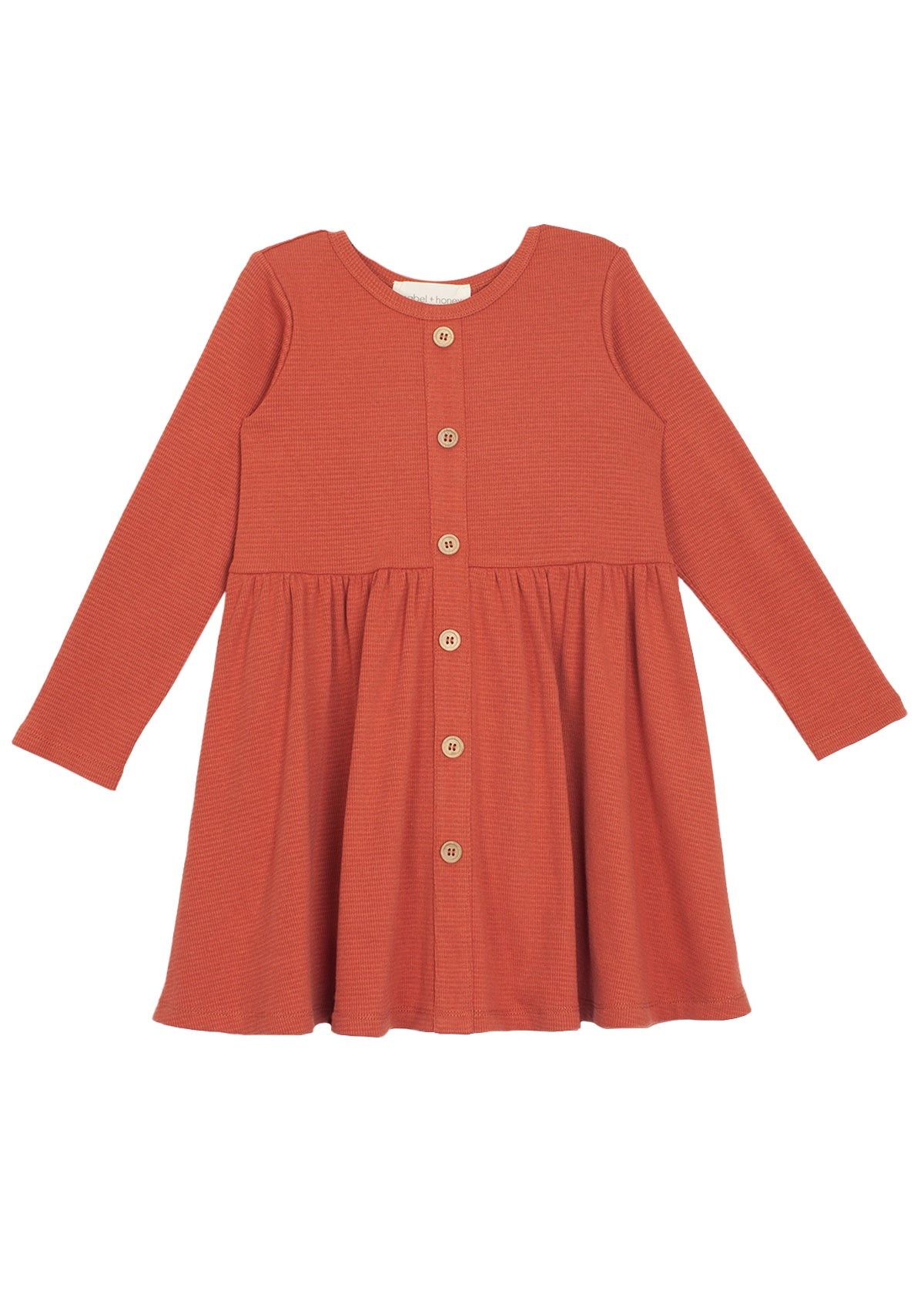 Aubrey Orange Knit Dress