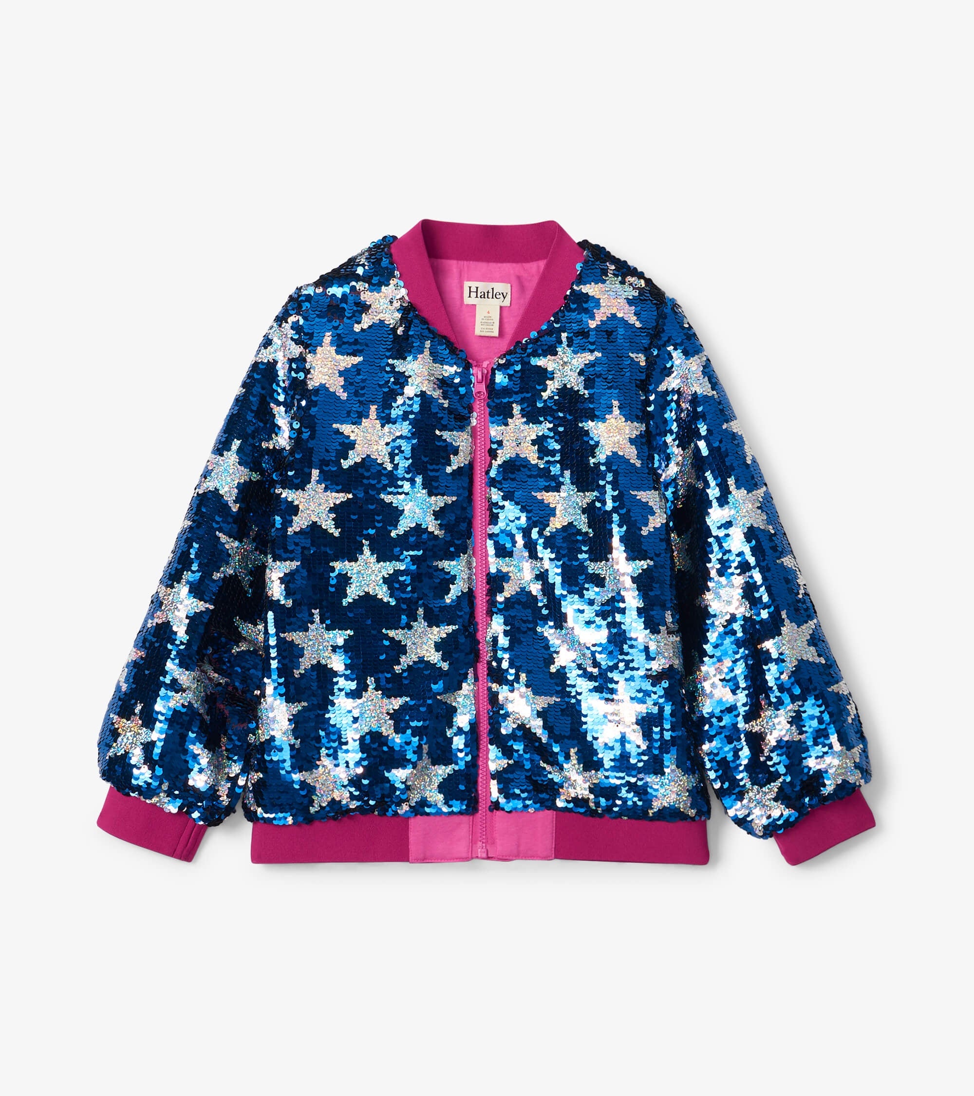 Hatley Star Power Sequins Bomber Jacket