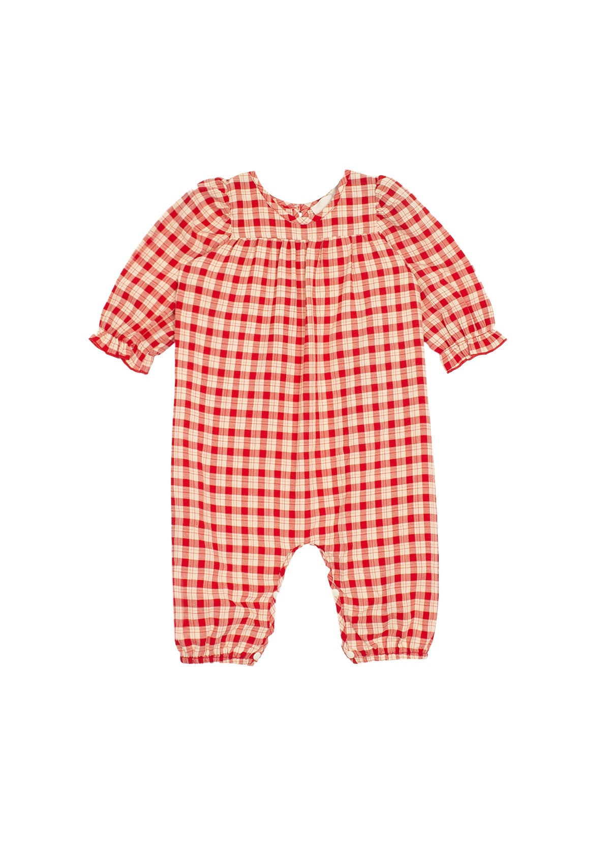 Paisley Plaid Romper