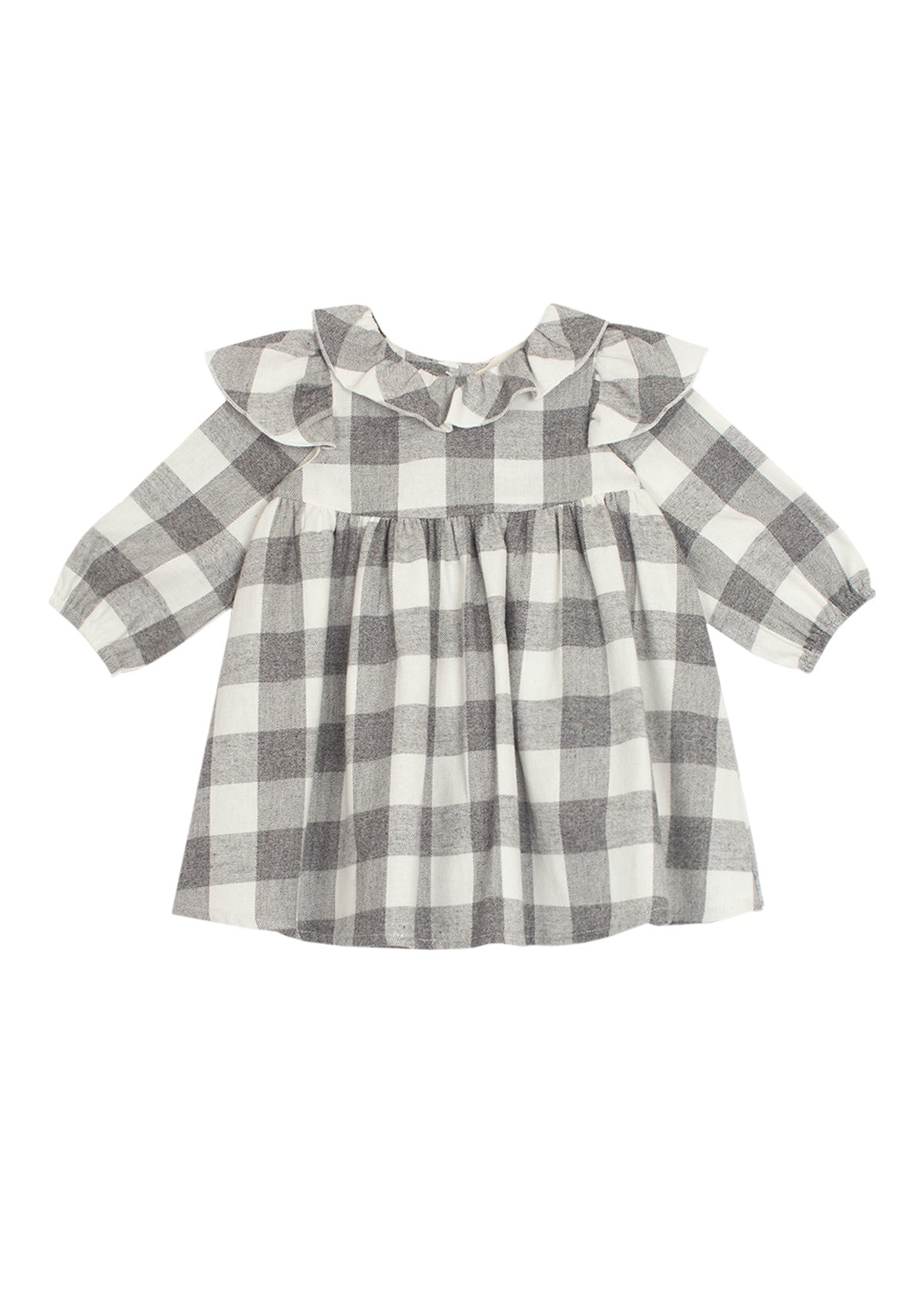 Harper Ruffle Flannel Dress