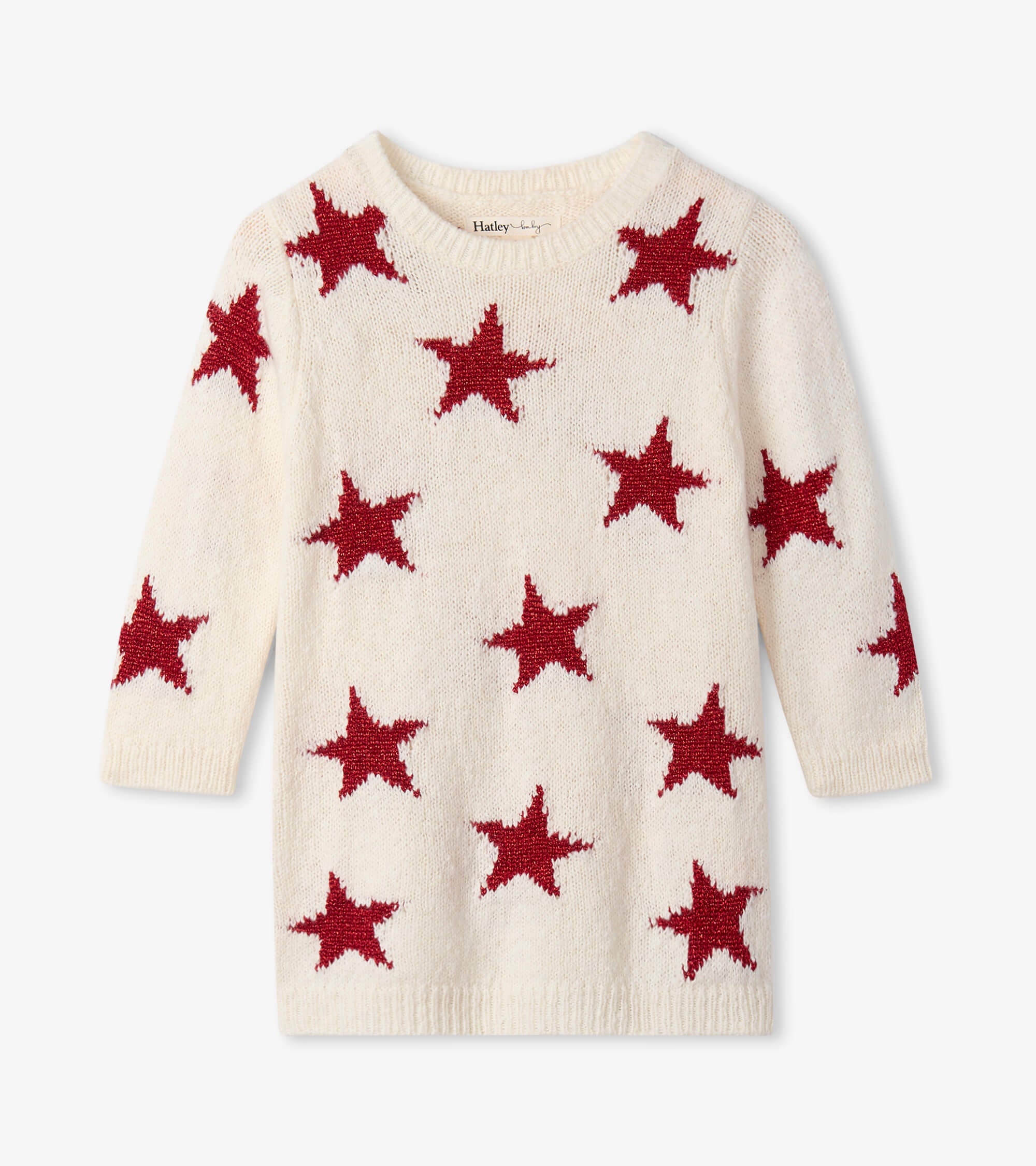 Holiday Stars Baby Sweater Tunic