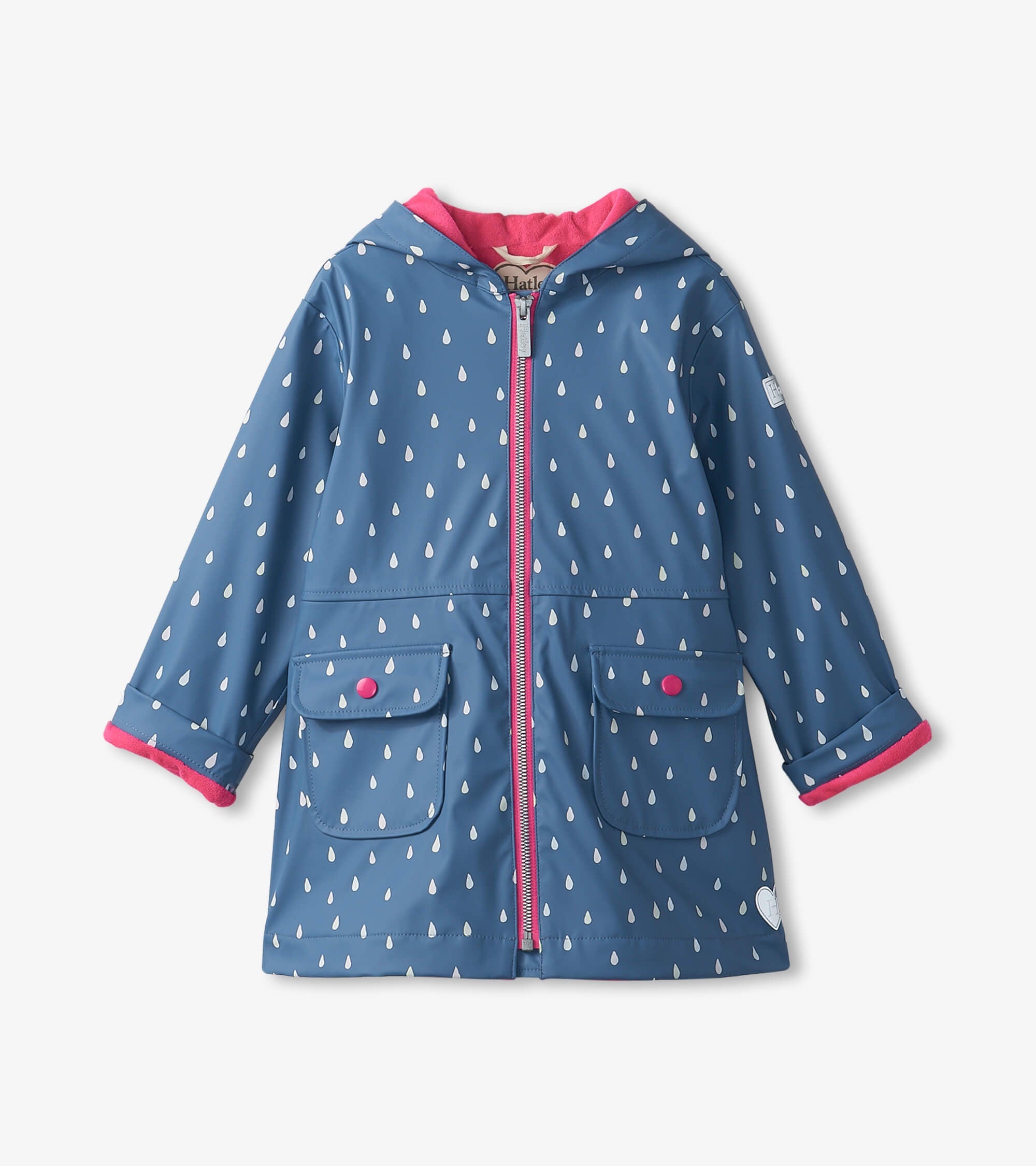 Hatley Tiny Drops Color-Changing Raincoat