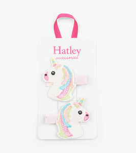 Glitzy Unicorns Hair Clips