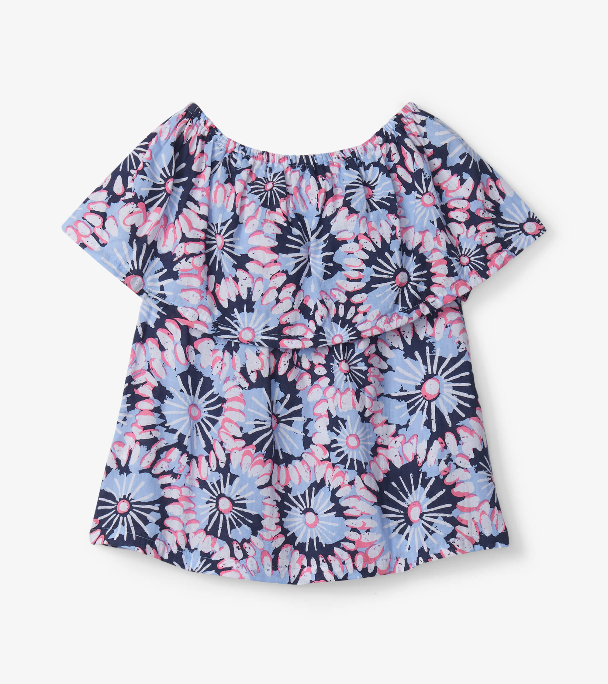 Hatley Sundial Mandela Flounce Top