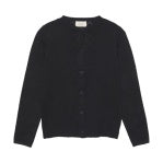 Black Pointelle Cardigan
