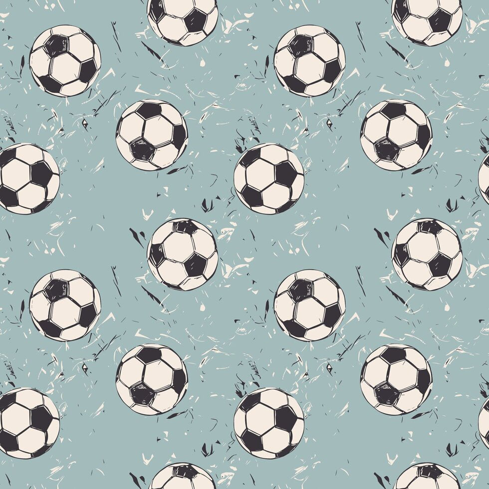 Sweet Bamboo Teal Soccer Footie